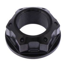 JMP Radbolzenmutter M25x1,5 Schwarz Edelstahl