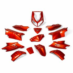 Kit 13 carene arancio STR8 Peugeot Speedfight 2