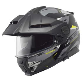 SCHUBERTH E2 Trail Flip-up helmet yellow black