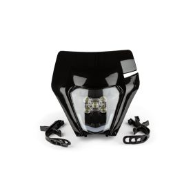 Str8 LED-Scheinwerfer Exc Schwarz für KTM
