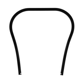 Bordo scudo PREMIUM QUALITAT plastica nero per Vespa PK/S/SS