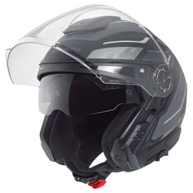Casque jet SCHUBERTH J2 Sigma gris noir