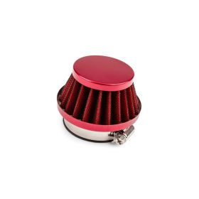 Str8 Kn Powerlifter Shorty Air Filter 44-54mm Red
