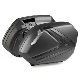 Kit valigie laterali GIVI V37NN TECH carbon per SUZUKI V-Strom 800 DE / SE