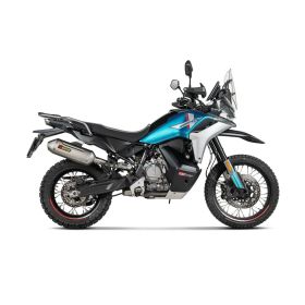 Marmitta Slip-On AKRAPOVIC in titanio per CFMOTO 800MT-X