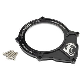 Coperchio accensione VOCA RACING senza tappo alu CNC nero