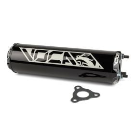 Silenziatore voca Racing Alu CNC nero
