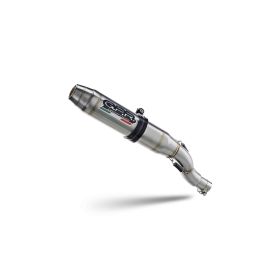 GPR genehmigte Slip-On-Auspuffanlage Deeptone Edelstahlkatalysator FANTIC MOTOR xmf 125
