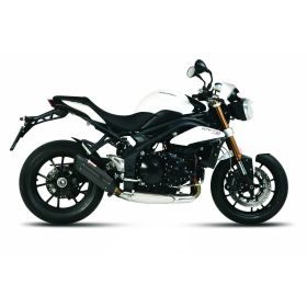 MIVV Silencieux Black Slip-on Son approuvé pour TRIUMPH Speed Triple 1050 R/S/RS 2011-2015