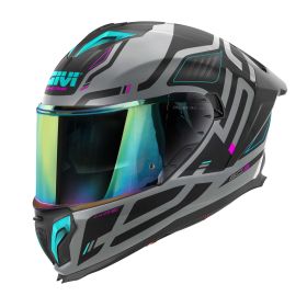 GIVI 50.3 Quasar Integralhelm schwarz grau blau