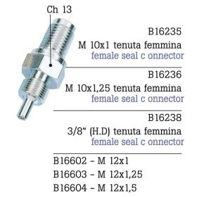Raccords de tuyau de frein C4 B16236