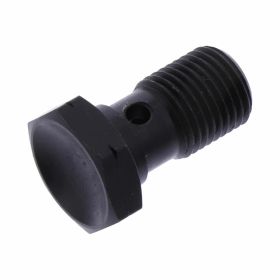 Single Banjo Bolt STAHLFLEX M10x1.00 Black Steel