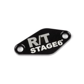 Coperchio pompa olio Stage6 MK2 nero per Derbi/AM6