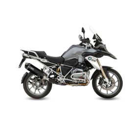 Marmitta Slip-on nera MIVV Speed edge omologata per BMW r 1200 gs/adventure 2013-2018