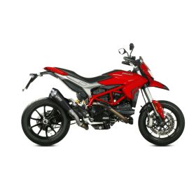 MIVV Delta Race Schwarzer Slip-on Auspuff für DUCATI Hypermotard 939