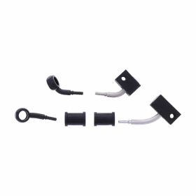 JMP 2 Bremsleitungen HBF-9014-H-MBK Schwarz Stahl für Yamaha MXT 850