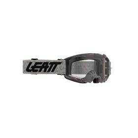 Masque cross LEATT Vizion 3.5 gris noir lentille transparente 90%