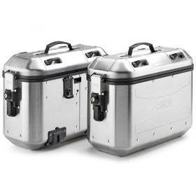 Kit valises latérales GIVI DOLOMITI aluminium pour BMW R 1200 GS