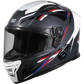 Casco integrale ORIGINE PISTA BT MESH grigio chiaro/bianco lucido