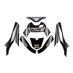 Stage6 White Deco Graphics Kit for Yamaha Bws after 2004