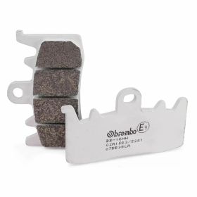 BREMBO LA 07BB38LA plaquettes de frein avant frittées blanches