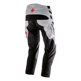 T.UR P-THREE Enduro motorcycle pants light grey / red removable lining