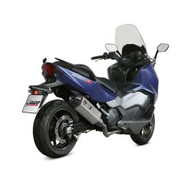 Marmitta completa MIVV Speed edge in acciaio inox per SYM maxsym tl 500