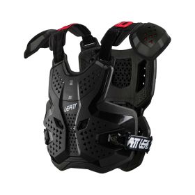 Pettorina moto LEATT 3.5 Pro nero rosso certificazione CE