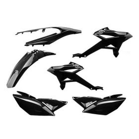 Kit Carene Plastiche TNT 6 Pezzi Nero