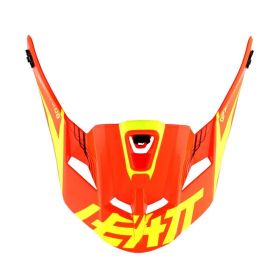 LEATT visor for GPX helmet orange/yellow 5.5