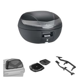 Kit topcase GIVI V40 TECH noir fumé pour QJ MOTOR Fort 350