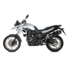 MIVV Speed Edge Black Slip-on Auspuff homologiert für BMW F 700 GS