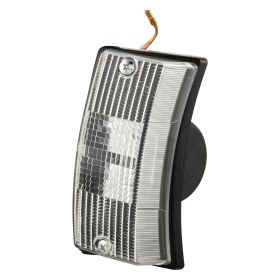 Freccia SIEM anteriore sinistra vetro bianco per Vespa PX80/200/PE