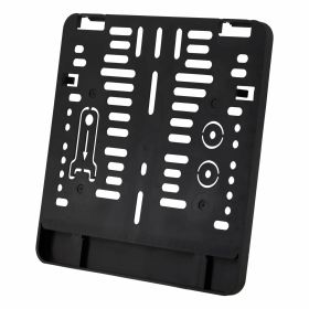 Portatarga SIP targa tedesca 220x200mm nero in plastica