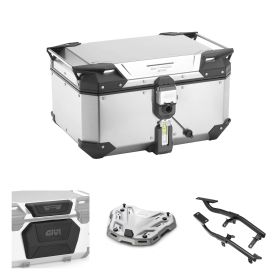 GIVI TREKKER OUTBACK EVO SMART Aluminium Topcase-Kit 58L für YAMAHA MT07