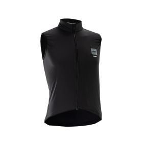 Gilet donna MTB LEATT antivento Windblock 2.0 nero nylon ripstop DWR bluesign