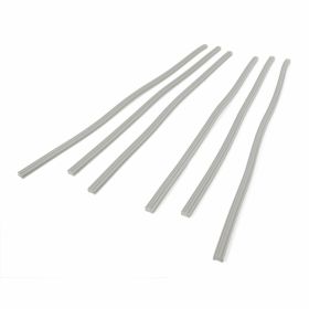 Stirsce listello pedana REPRO TEILE in gomma 4000x14mm grigio 7035