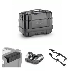 GIVI TREKKER Noir Kit de Top Case 46L pour YAMAHA MT07