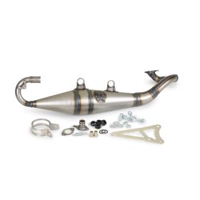 Marmitta Stage6 Pro Replica MK2 No Silenziatore Minarelli Orizzontale / Cina 2T