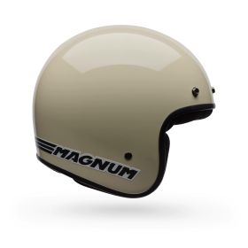 Casco Jet Cafe Racer Bell Magnum Bianco Vintage