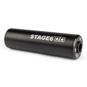 STAGE6 Schalldämpfer 50-80CC Schwarz Links