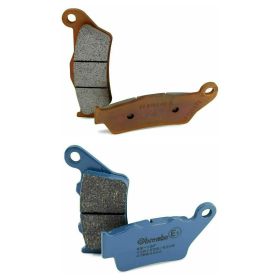 Kit plaquettes frein avant Brembo authentiques 07BB0483 arrière carbone céramique 07BB02CC