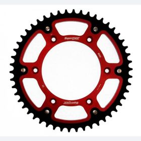 CORONA SUPERSPROX STEALTH RST NERO ROSSO 8000 PASSO 520 - Z 50 DENTI RED