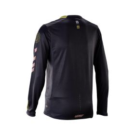 LEATT Gravity 4.0 Damen MTB Technisches Langarmtrikot Enduro Schwarz Rennen