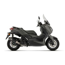 Marmitta completa ARROW racing Urban nero alluminio fondello inox per Yamaha XMAX 125