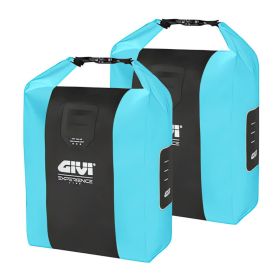 Coppia borse laterali GIVI EX00AC Experience 14L azzurro