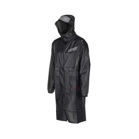 LEATT MudCoat Lange Jacke Schwarz leicht und wasserdicht