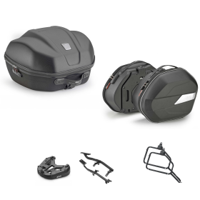 Kit GIVI bauletto WL901B borsa WL900B nero 34/25L per HONDA X-ADV