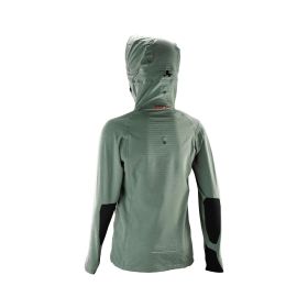 Veste de VTT pour femmes LEATT Thermal Thermaflow 5.0 Vert menthe Coupe-vent GRAPHENE