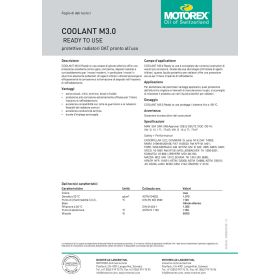 MOTOREX M3.0 Ready-to-Use Radiator Fluid 4L
